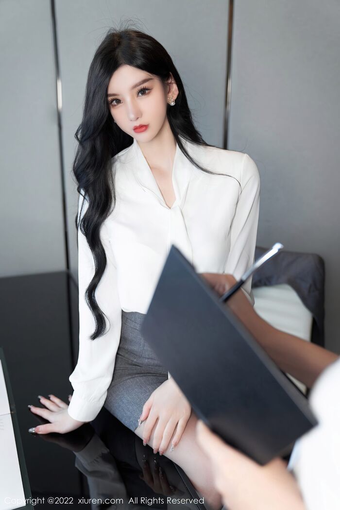 XiuRen秀人网 No.5177 Zhou Yu Xi Sally 22th image