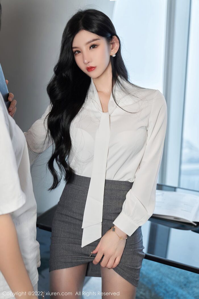 XiuRen秀人网 No.5177 Zhou Yu Xi Sally 25th image
