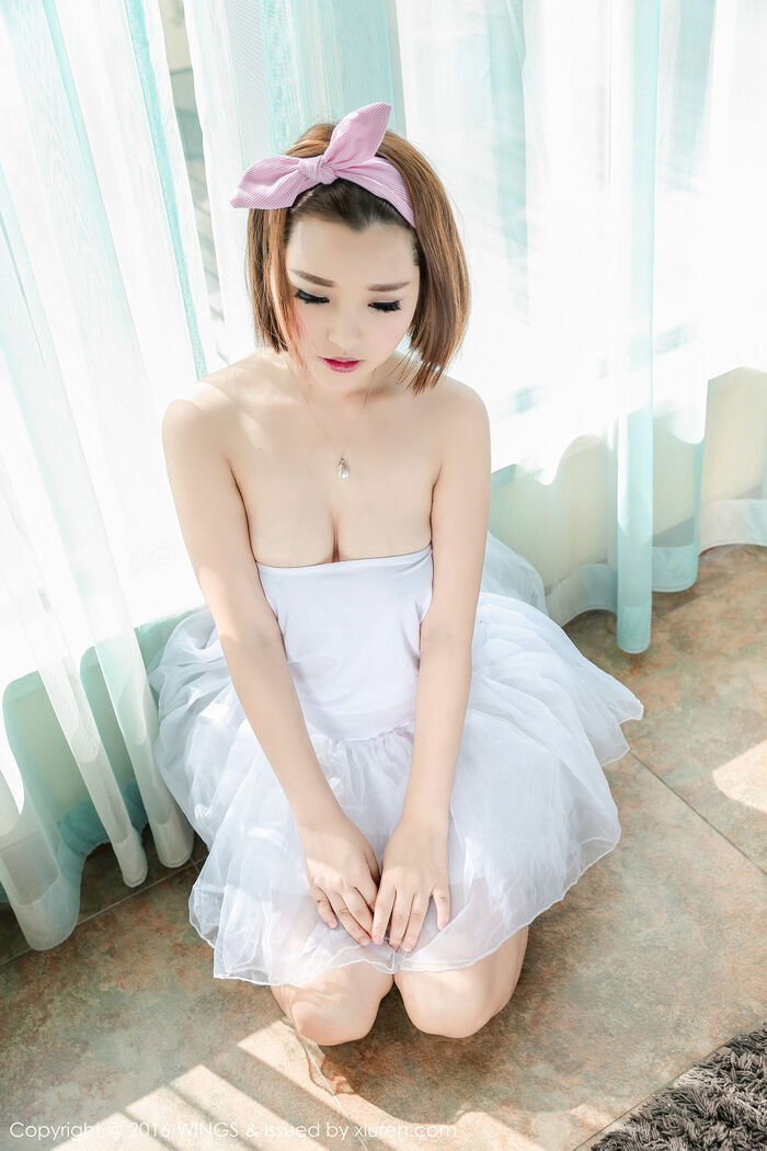 [WingS 影私荟] Vol.016_嫩模吉雅子居家私房性感女仆装傲人美breast纯美lost人Photo 52P 34th image