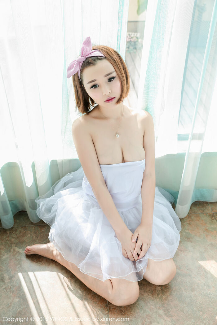 [WingS 影私荟] Vol.016_嫩模吉雅子居家私房性感女仆装傲人美breast纯美lost人Photo 52P 37th image