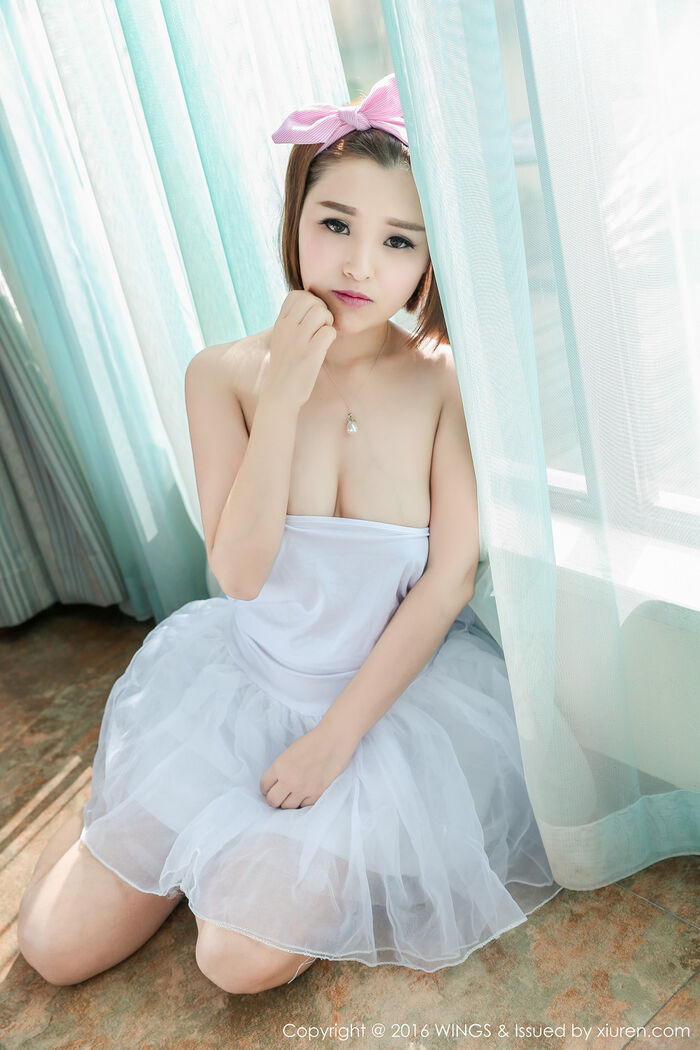 [WingS 影私荟] Vol.016_嫩模吉雅子居家私房性感女仆装傲人美breast纯美lost人Photo 52P 42th image