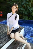 [HuaYan Flower Bowl] Vol.065_嫩模Angela 喜欢猫私房 Classic 透视旗袍+运动服完美诱惑Photo 41P