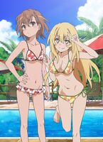 Mikoto Misaka of a certain science and Shokubee's Echiechi Double Paisli wwwwww