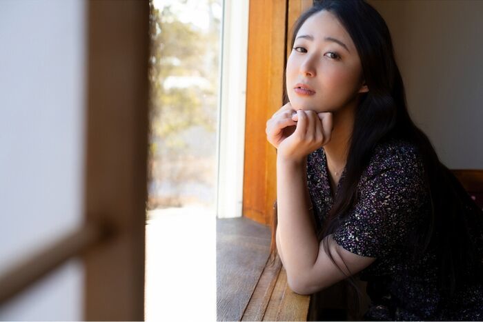 【292 high-quality erotic images of Suzu Matsuoka】 D-cup Japanese style beauty undressing nude gravure 4th image