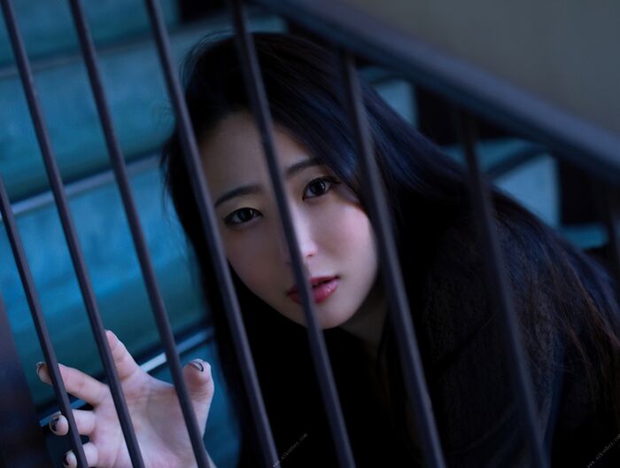 【292 high-quality erotic images of Suzu Matsuoka】 D-cup Japanese style beauty undressing nude gravure 48th image