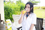 [HuaYan Flower Bowl] Vol.060_嫩模 Manuela玛鲁娜沙巴旅beatpowder 色高叉连体衣秀翘臀诱惑Photo 34P