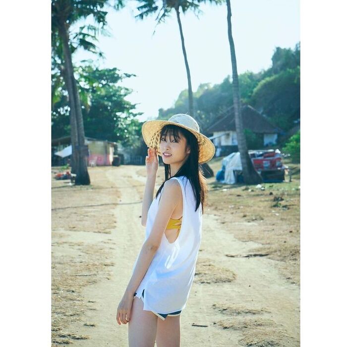 【Image】Hikaru Takahashi lifts ban on wearing underwear! From the 2nd photo book 'Adorable' of the two-sword style actress, the first swimsuit &amp; underwear cut of life is released in the week pre-show! 32th image