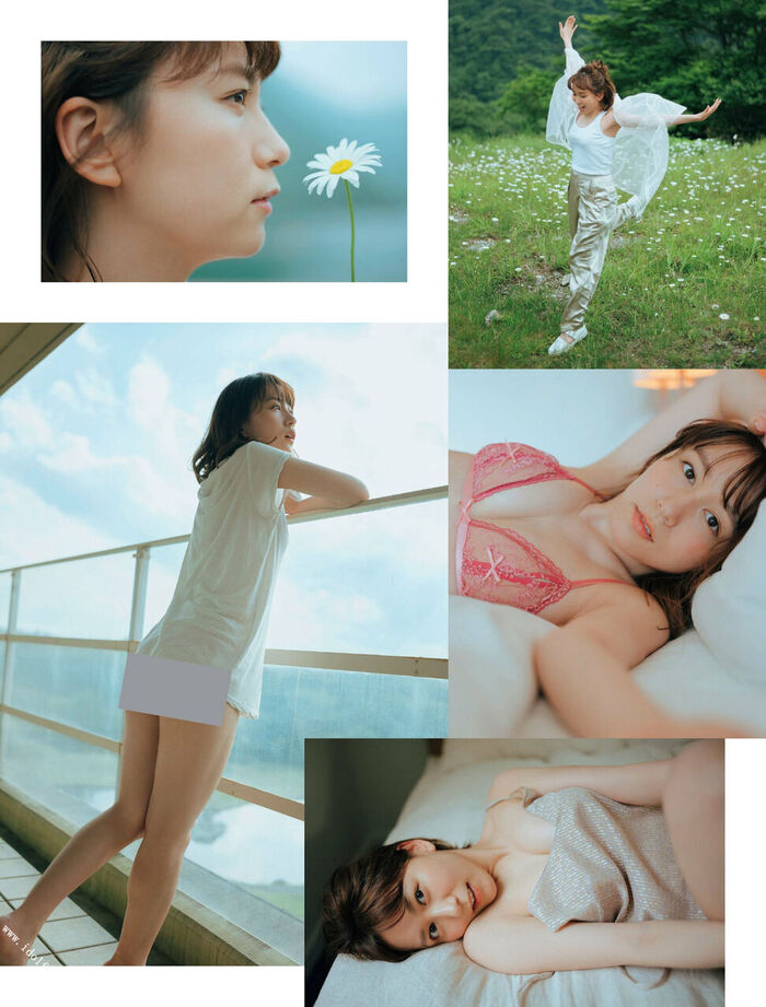 After graduating from former SKE48 Mina Ohba, lingerie gravure images that will charm you with your first photo essay! 2th image