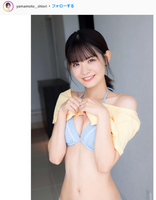 The first Miss SPA! Yamamoto Sugi, the swimsuit gravure image is too sexy ww The face is overwhelmingly cute, but the beauty who has not sold yet shows off the bewitching beauty in "Shun Shooting Girl"!