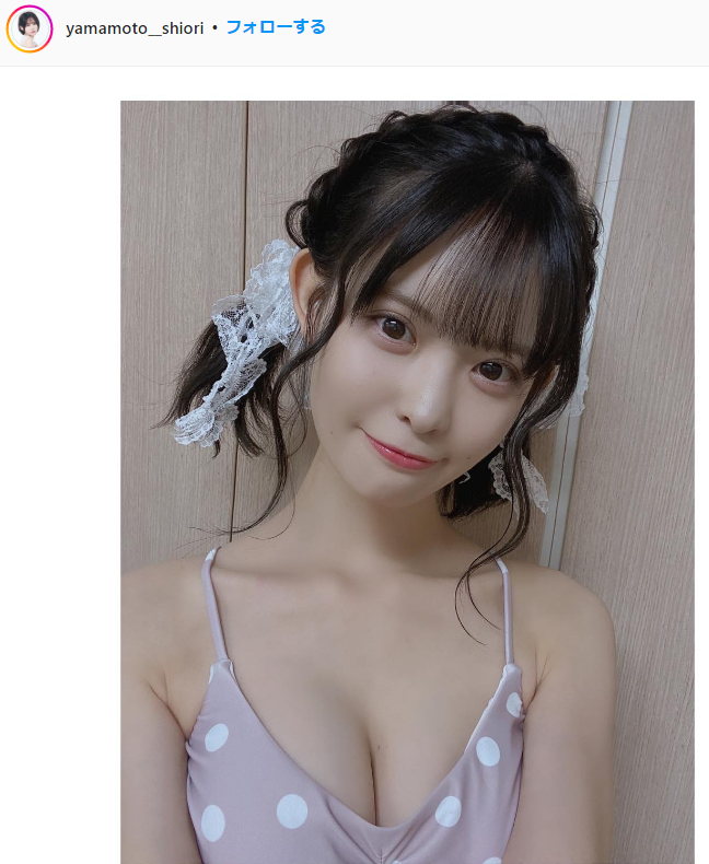The first Miss SPA! Yamamoto Sugi, the swimsuit gravure image is too sexy ww The face is overwhelmingly cute, but the beauty who has not sold yet shows off the bewitching beauty in 'Shun Shooting Girl'! 21th image