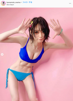【水着画像】腹筋バキバキなアイドルさん、マジで凄すぎるww虹コン隈本茉莉奈の美ボディに絶賛の嵐！