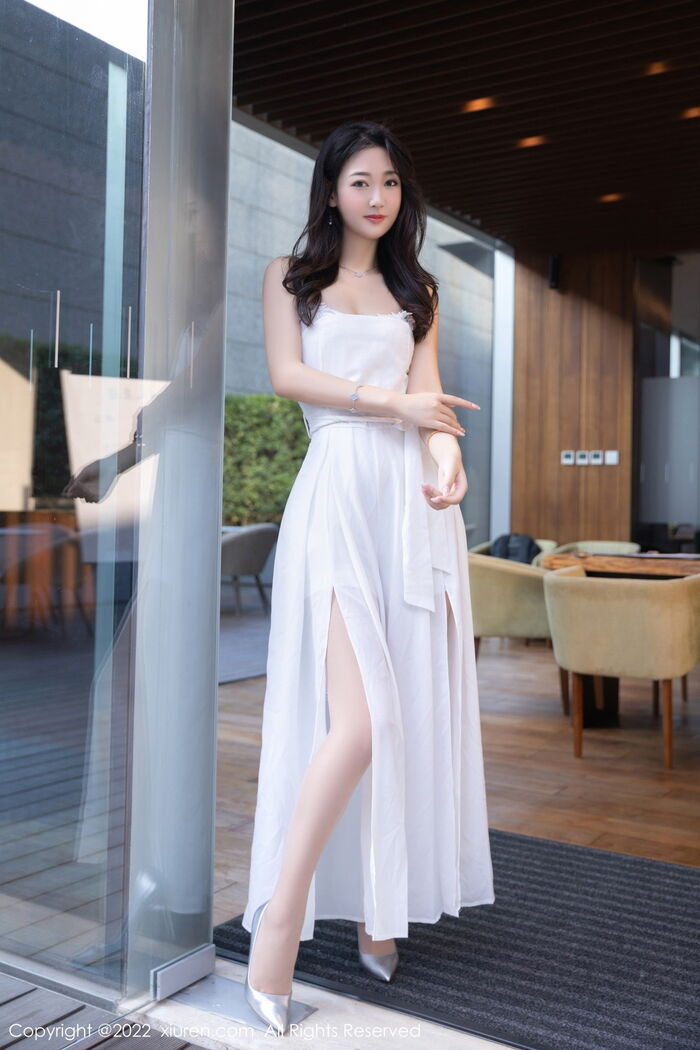 XiuRen 第5783期_模特唐安琪私房erotic sensation白连衣裙露白衣秀曼妙身体诱惑Photo 82P 5th image