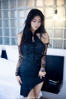 XiuRen第5864_模特苏苏阿性感黑色轻透情趣服配超thin 黑丝秀绝美身体诱惑Photo 79P