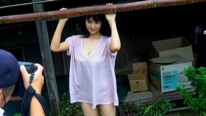127 Minami Miyuka erotic moving images! G cup too big idol radical swimsuit gravure summary 75th image
