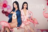 [Ugirls尤果网] U414_尤果网5th Anniversary New Year特辑庆典嫩模美女喜庆红色诱惑Photo 65P