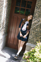 [Tukmo兔几盟] Vol.107_嫩模董成丽清纯student 装游乐园外拍甜美笑容漂亮迷人Photo42P