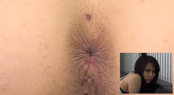 [Erotic GIF] A large close-up of the ten and ten colored and of girls who have flocked to the high-income parts model recruitment! 6th image