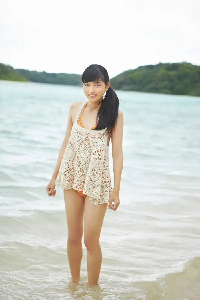 [181 high-quality erotic images of Haruna Kawaguchi] The ability to serve as Taiga is the actress's precious bathing nude &amp; swimsuit gravure 18th image