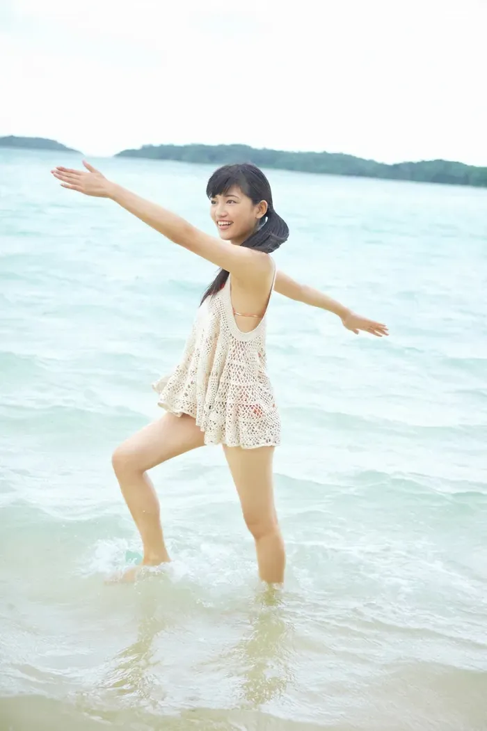 [181 high-quality erotic images of Haruna Kawaguchi] The ability to serve as Taiga is the actress's precious bathing nude &amp; swimsuit gravure 20th image
