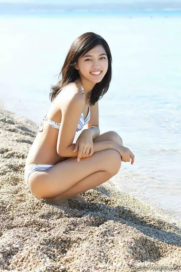 [181 high-quality erotic images of Haruna Kawaguchi] The ability to serve as Taiga is the actress's precious bathing nude &amp; swimsuit gravure 21th image