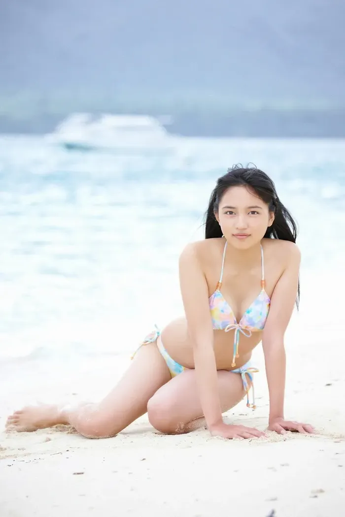 [181 high-quality erotic images of Haruna Kawaguchi] The ability to serve as Taiga is the actress's precious bathing nude &amp; swimsuit gravure 28th image