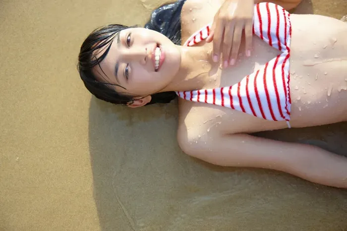 [181 high-quality erotic images of Haruna Kawaguchi] The ability to serve as Taiga is the actress's precious bathing nude &amp; swimsuit gravure 63th image