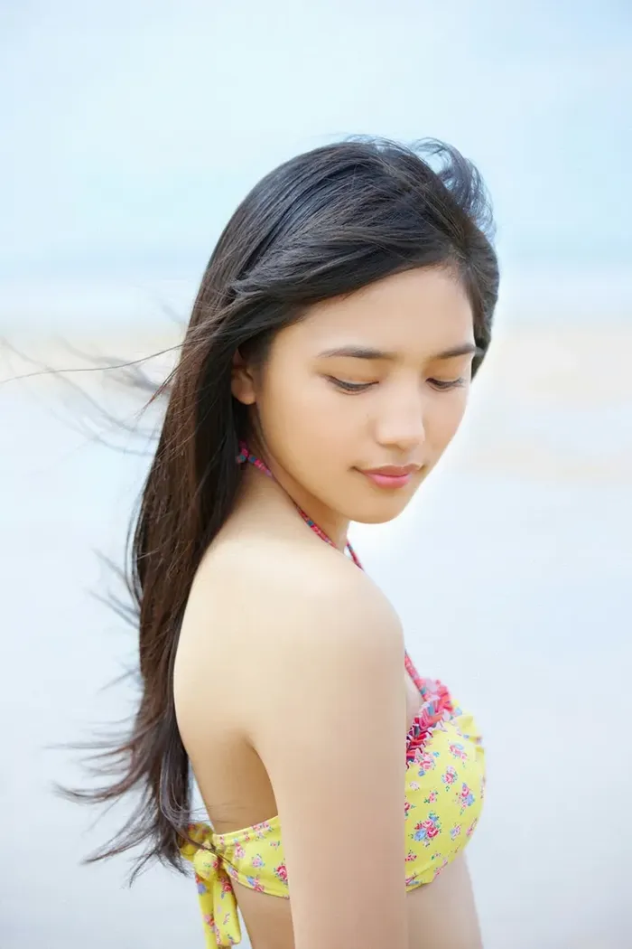 [181 high-quality erotic images of Haruna Kawaguchi] The ability to serve as Taiga is the actress's precious bathing nude &amp; swimsuit gravure 77th image