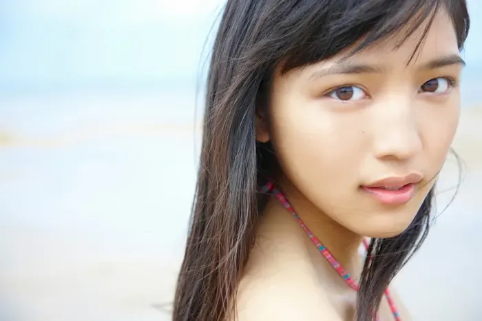 [181 high-quality erotic images of Haruna Kawaguchi] The ability to serve as Taiga is the actress's precious bathing nude &amp; swimsuit gravure 80th image