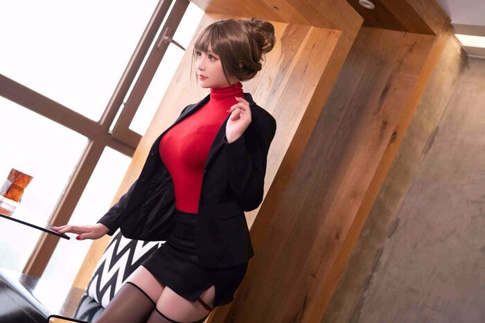 Coser@星之迟迟 Vol.123 约会OL B 22th image