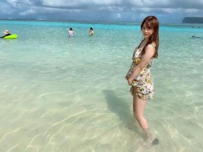 79 Yura Chugo erotic images I collected the wet and swimsuit gravure of former STU48 big members 64th image