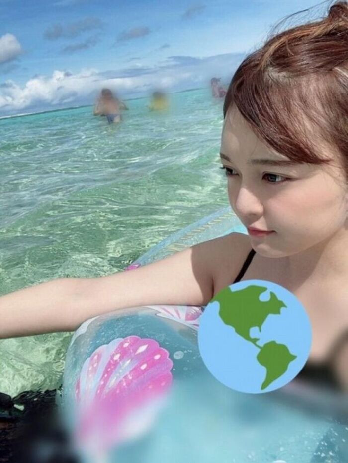 79 Yura Chugo erotic images I collected the wet and swimsuit gravure of former STU48 big members 67th image