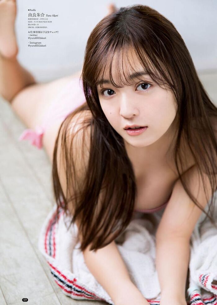 79 Yura Chugo erotic images I collected the wet and swimsuit gravure of former STU48 big members 8th image