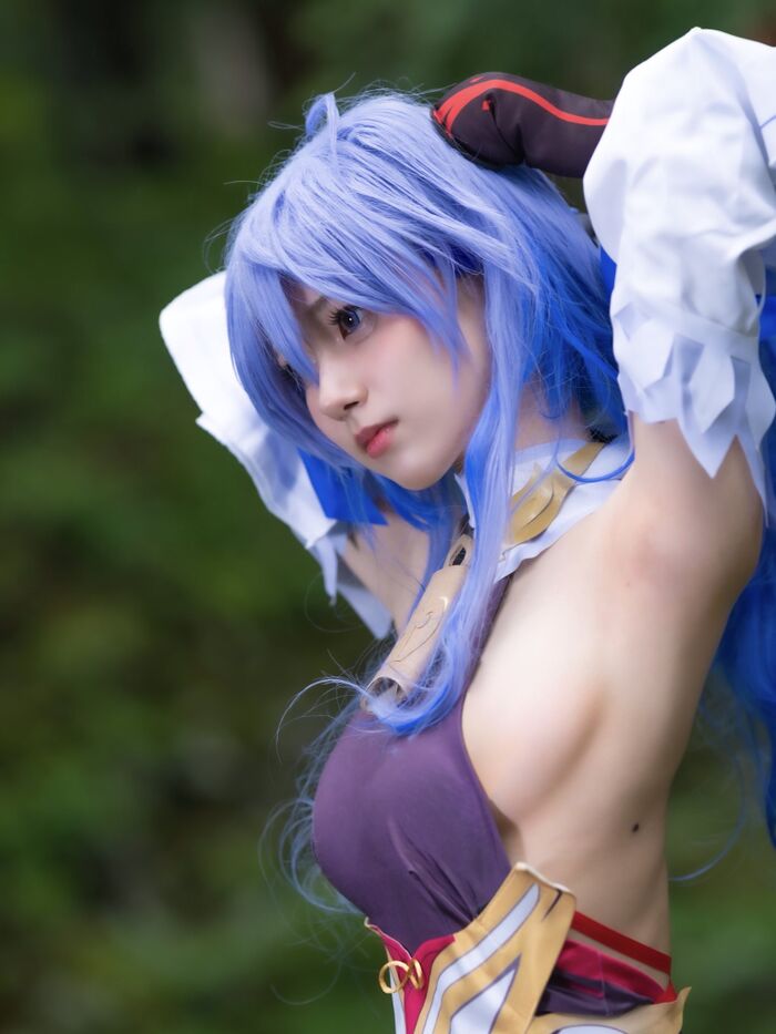 Okudera Terra Big Cosplay Image Summary! 21-year-old super neat and beautiful layer shows side breasts and lower breasts and is too erotic 19th image