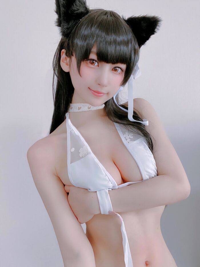 Okudera Terra Big Cosplay Image Summary! 21-year-old super neat and beautiful layer shows side breasts and lower breasts and is too erotic 25th image