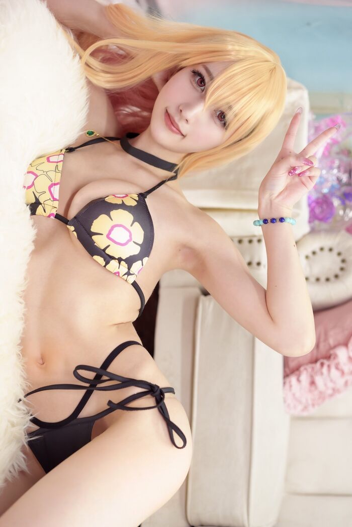 Okudera Terra Big Cosplay Image Summary! 21-year-old super neat and beautiful layer shows side breasts and lower breasts and is too erotic 26th image