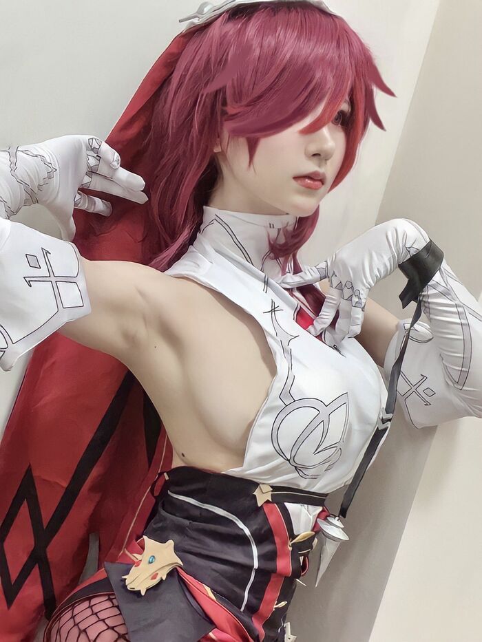Okudera Terra Big Cosplay Image Summary! 21-year-old super neat and beautiful layer shows side breasts and lower breasts and is too erotic 27th image