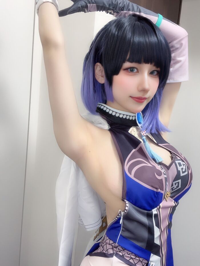 Okudera Terra Big Cosplay Image Summary! 21-year-old super neat and beautiful layer shows side breasts and lower breasts and is too erotic 29th image