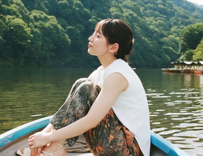 【Image】Riho Yoshioka shows a glimpse of her chest! ANAN's gravure is talked about as too sexy and sexy ww 13th image