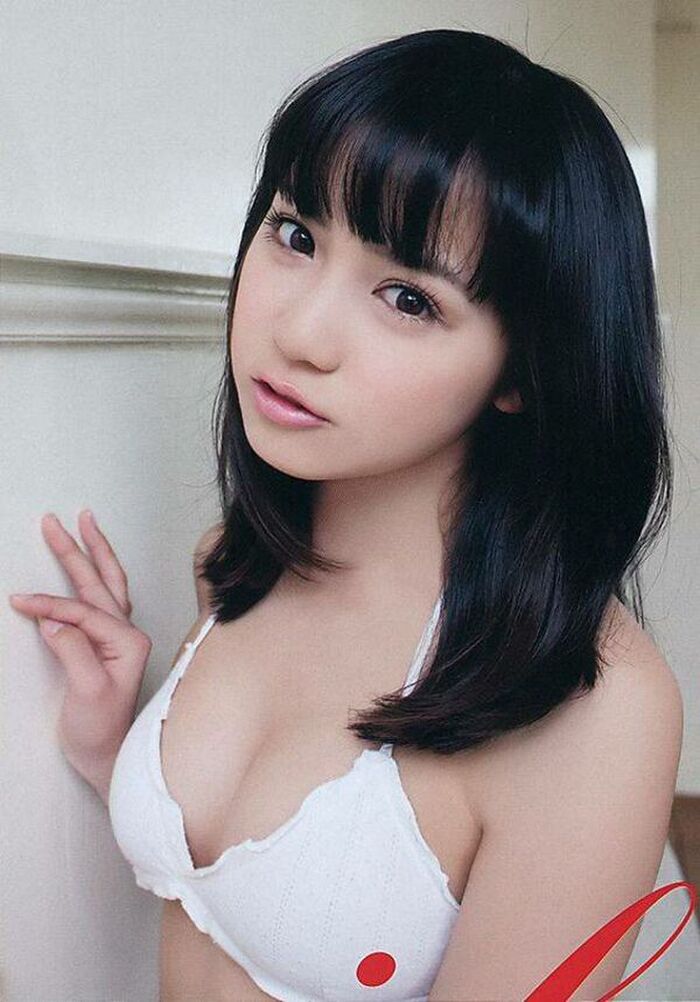 Makoto Okunaka 145 erotic images! Former idol actress' small breasts swimsuit and bare feet gravure summary 16th image