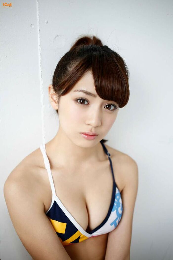 Makoto Okunaka 145 erotic images! Former idol actress' small breasts swimsuit and bare feet gravure summary 44th image