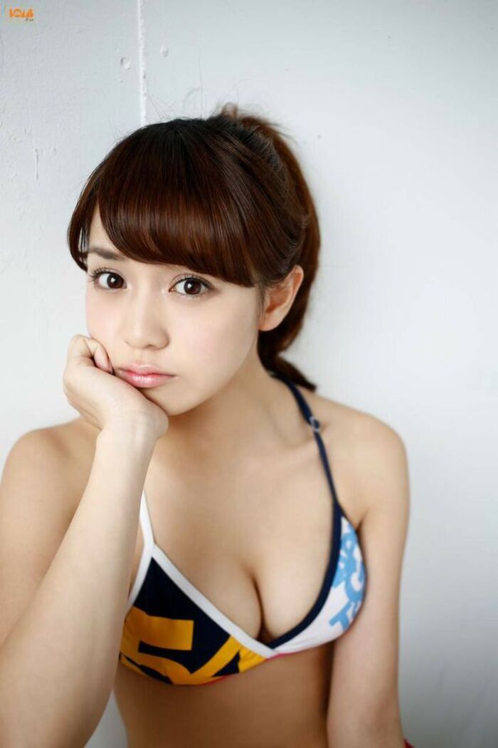 Makoto Okunaka 145 erotic images! Former idol actress' small breasts swimsuit and bare feet gravure summary 45th image