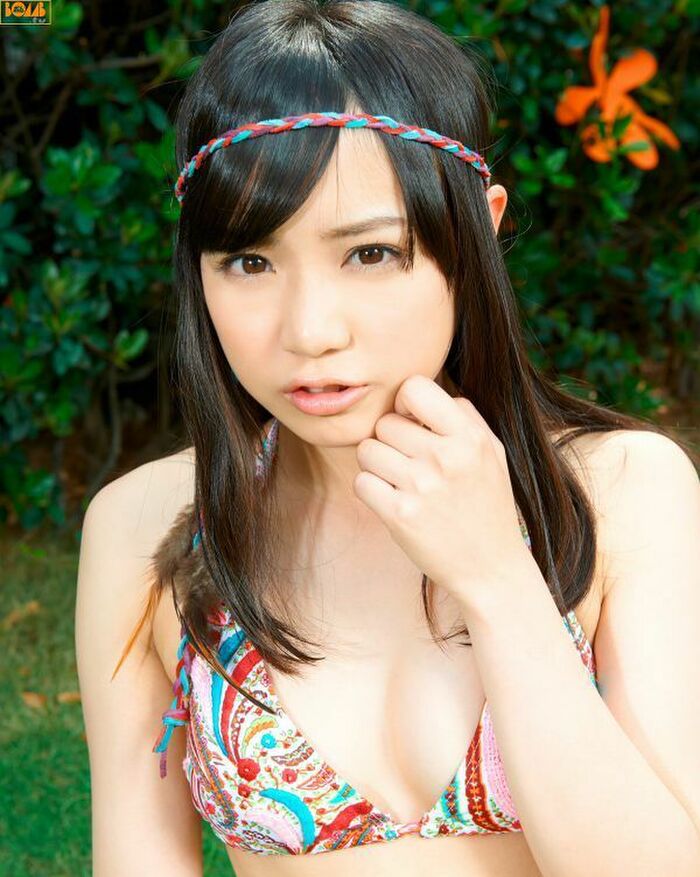 Makoto Okunaka 145 erotic images! Former idol actress' small breasts swimsuit and bare feet gravure summary 60th image
