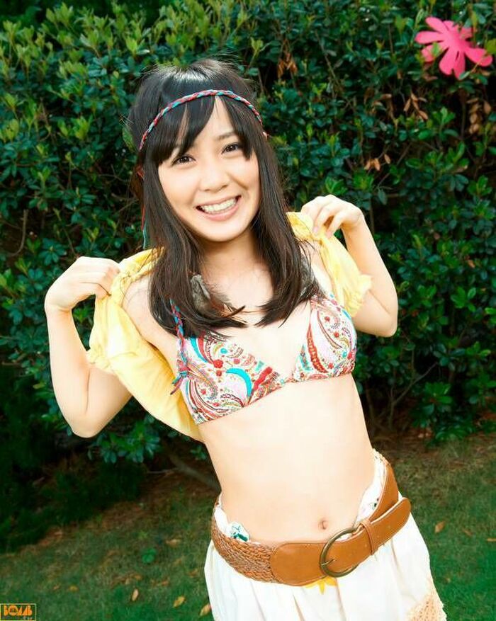 Makoto Okunaka 145 erotic images! Former idol actress' small breasts swimsuit and bare feet gravure summary 61th image