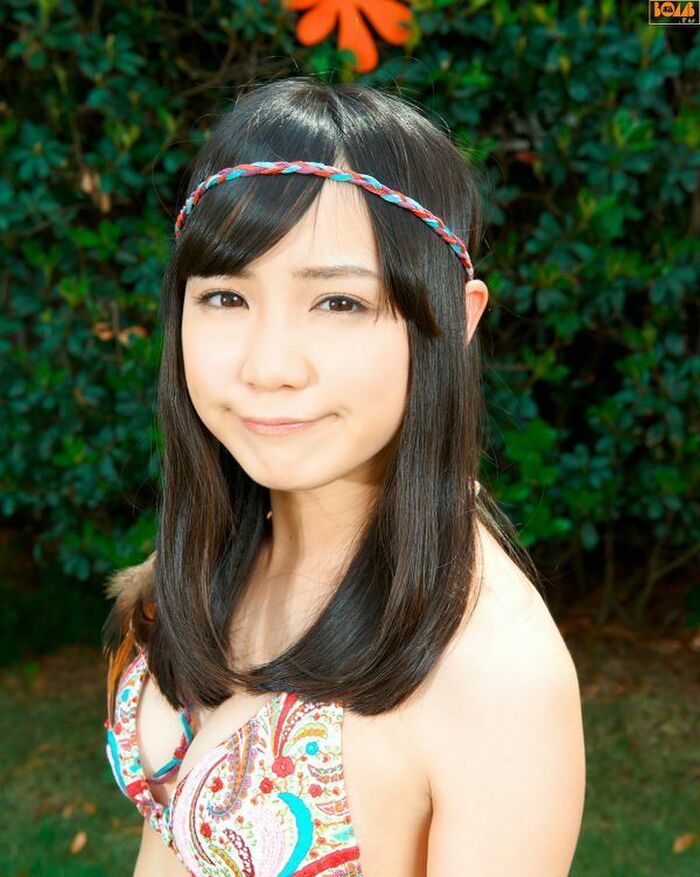 Makoto Okunaka 145 erotic images! Former idol actress' small breasts swimsuit and bare feet gravure summary 67th image
