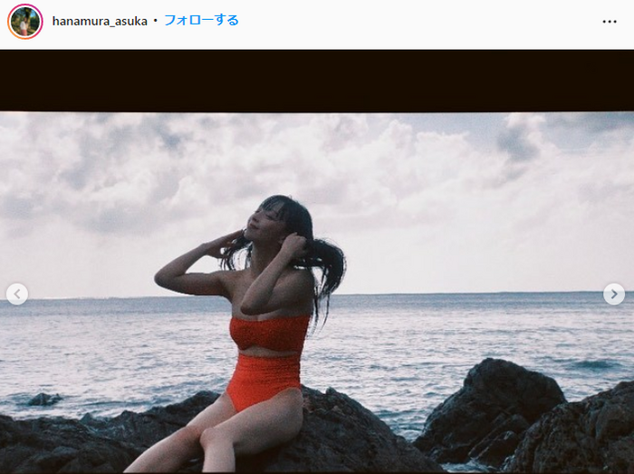 【Image】Actress Asuka Hanamura challenges bold exposure in 2nd photo book ww Advance cut of bikini swimsuit showing aside is released! 1st semi-nude cut available 18th image