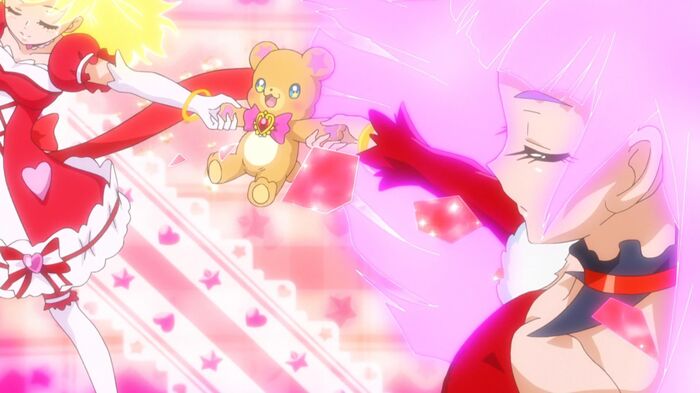Pretty Cure-chan gets half-naked when she transforms????? 4th image