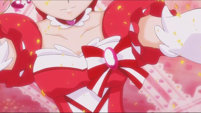 Pretty Cure-chan gets half-naked when she transforms????? 6th image