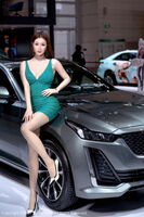 XiuRen第6219期_模特顾乔楠Cora私生活主题脱绿色连衣短裙秀完美身Material诱惑Photo 79P