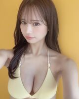 Sexy! NMB48 Kaisuke Wada (25) shows off her fluffy bust in a bikini!